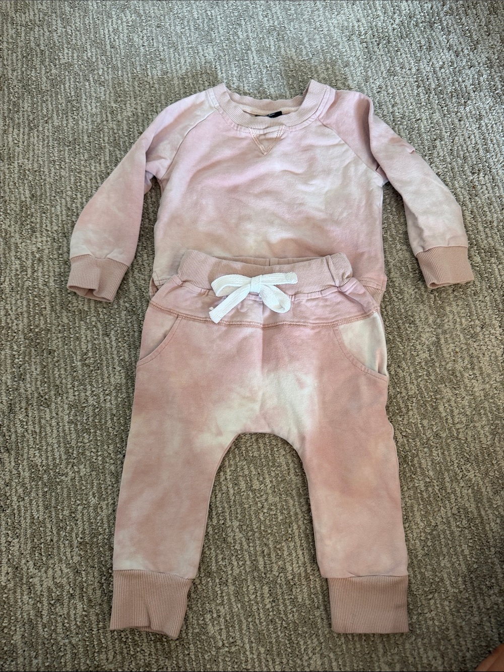 Little Bipsy Light Pink Crewneck Sweatshirt